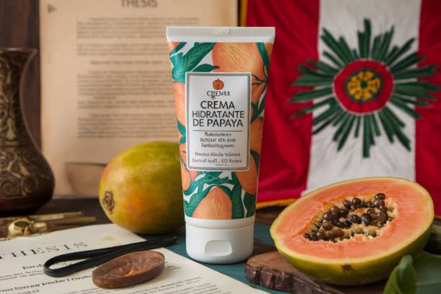 crema hidratante de papaya en peru tesis doctoral