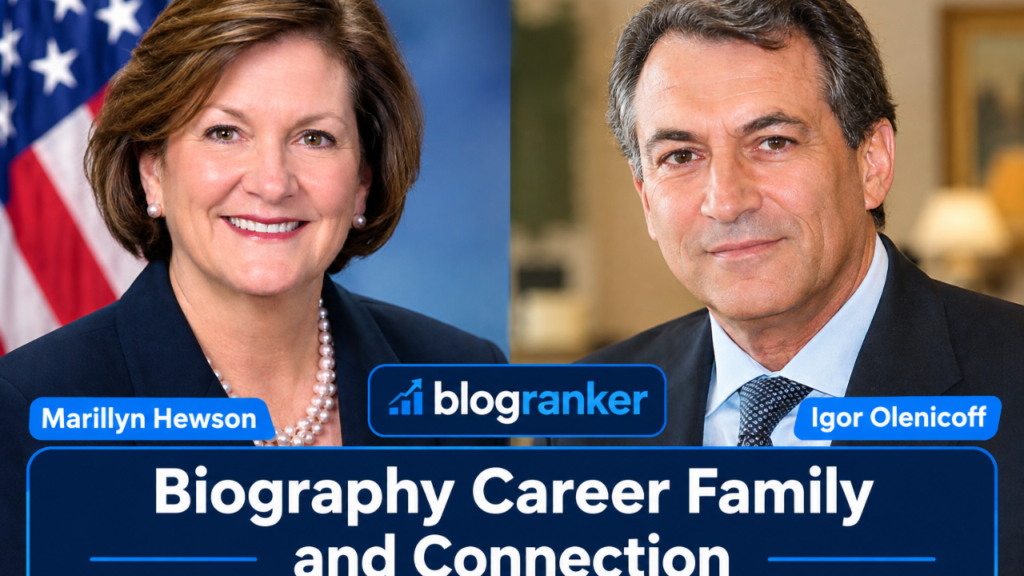 Marillyn Hewson and Igor Olenicoff
