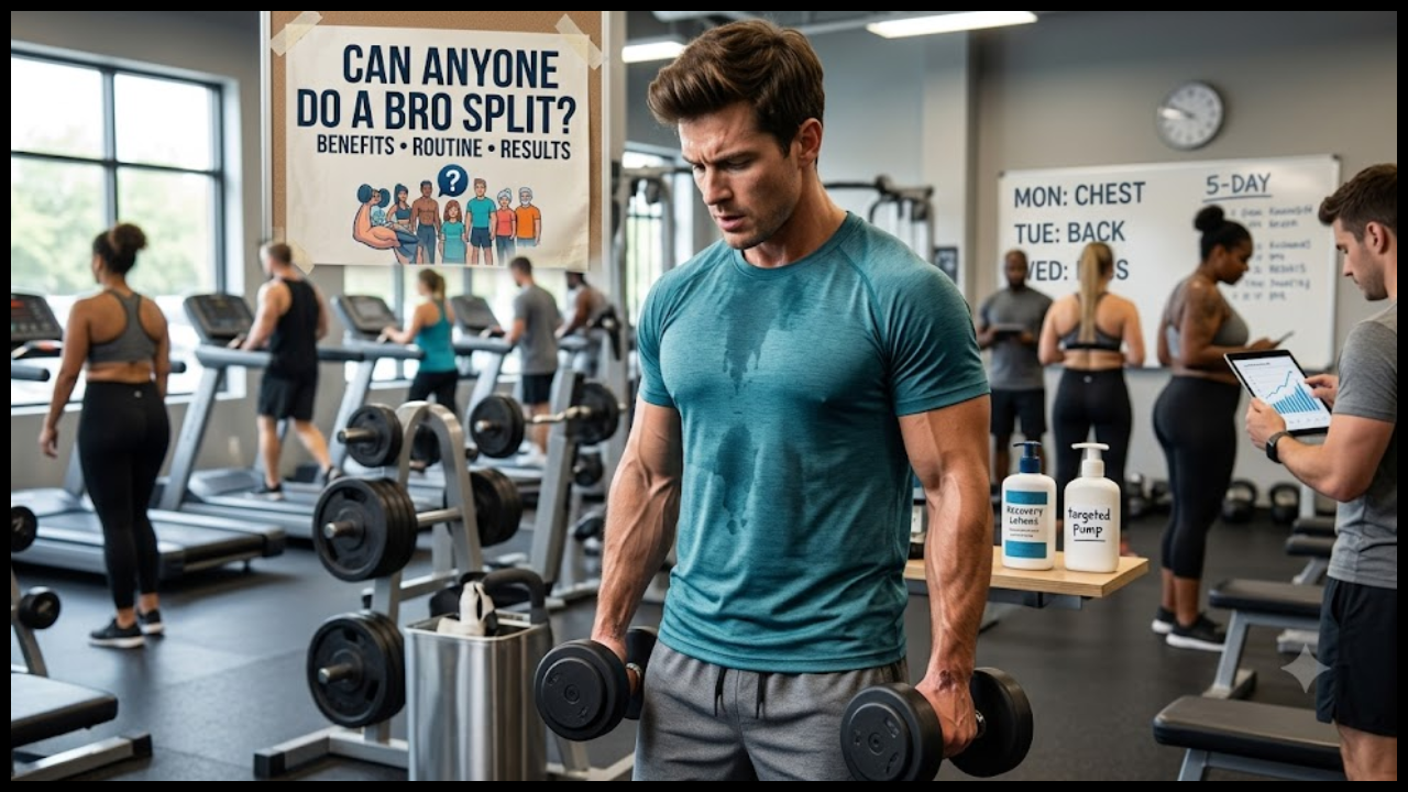 can anyone do a bro split